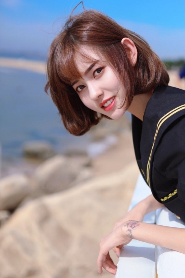 治癒系JK制服美少女寫真,唯美畫風養眼至極!